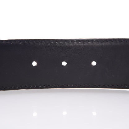 Gucci Guccissima Interlocking G Belt 75 30 Black 5 of 6