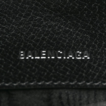 Gucci X BALENCIAGA BB Monogram Calfskin Web Mini Jackie 1961 Hobo Black 6 of 11