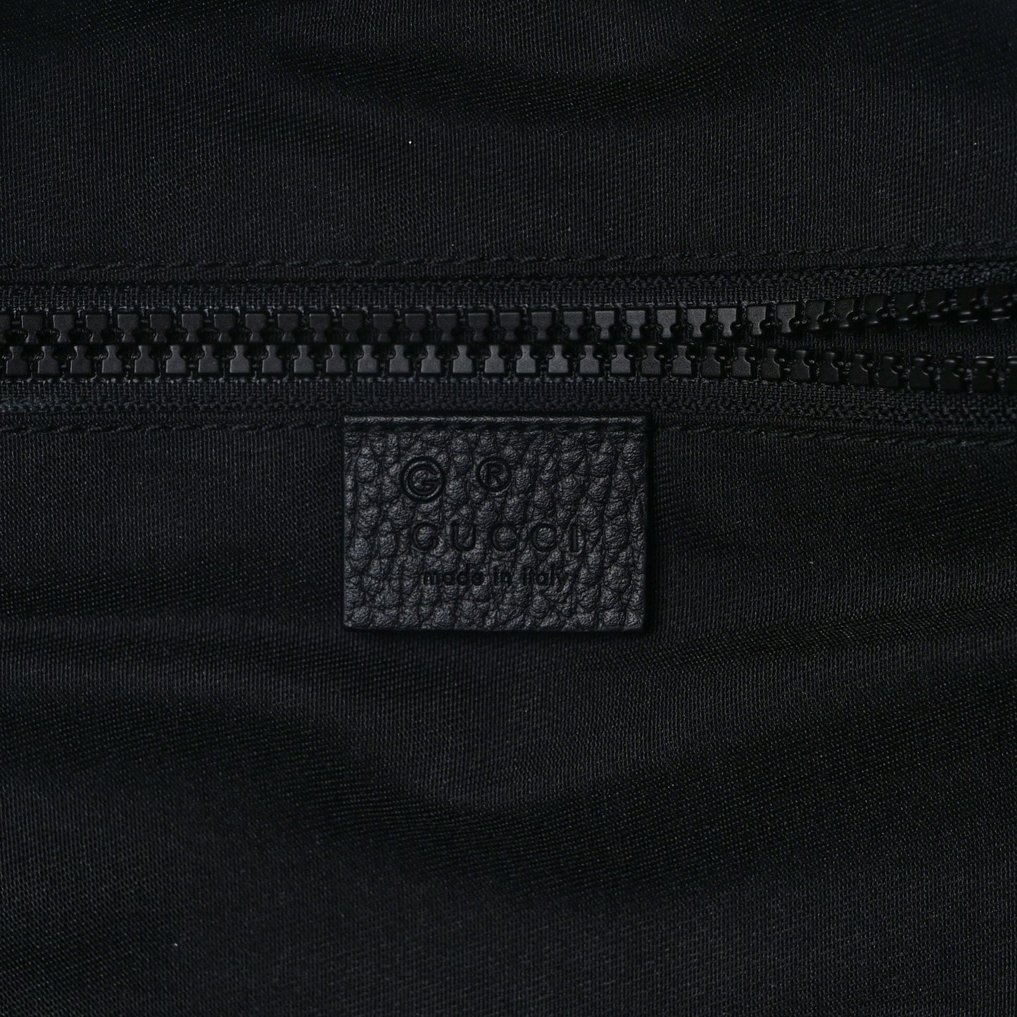 Nylon Monogram Slim Backpack Black