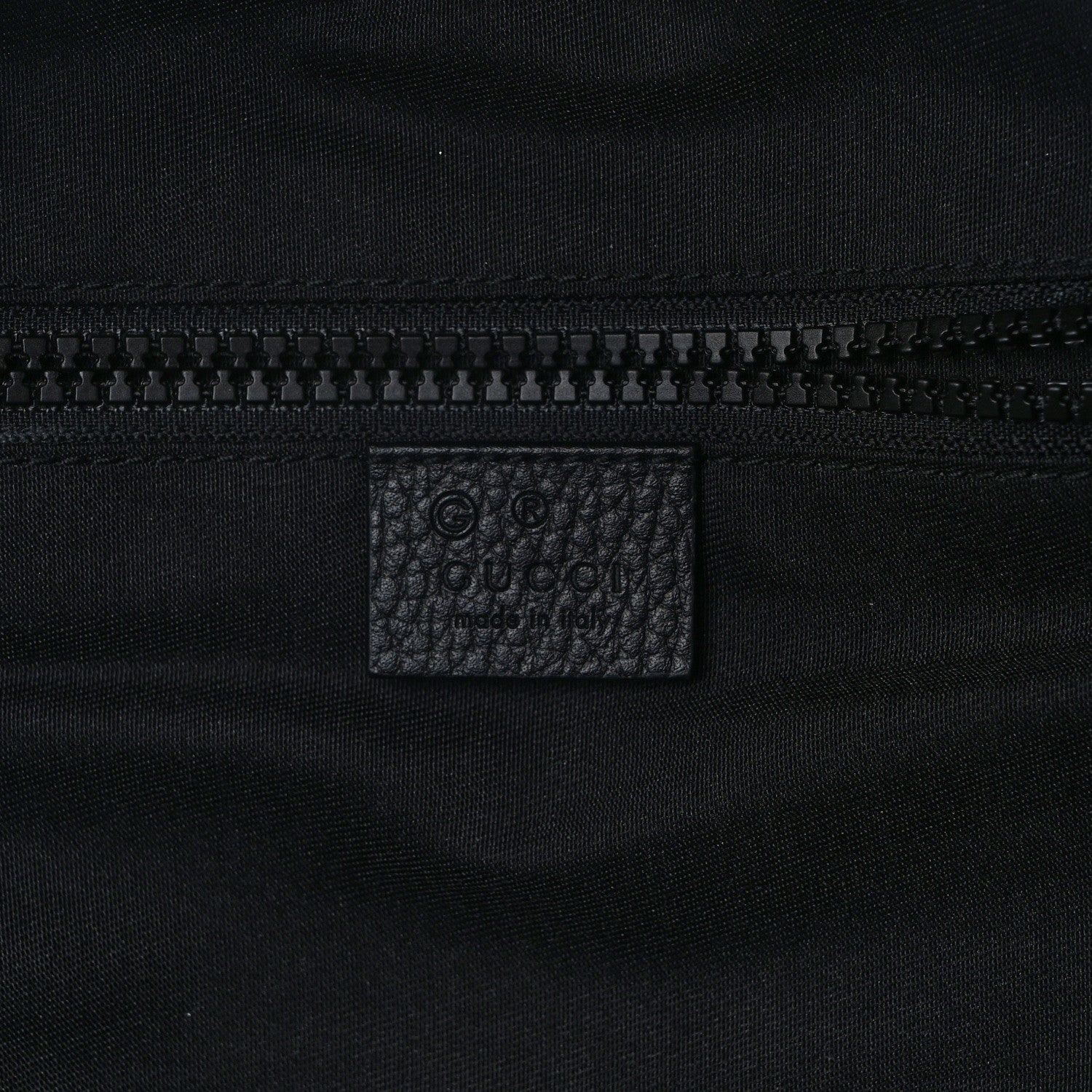Gucci Nylon Monogram Slim Backpack Black 6 of 13