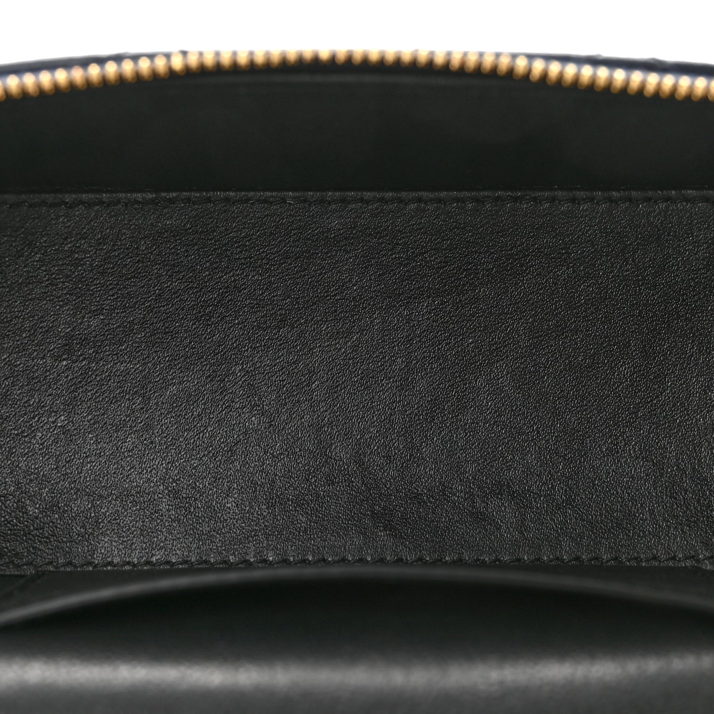 Lambskin Quilted Mini Gaby Vanity Case Marine