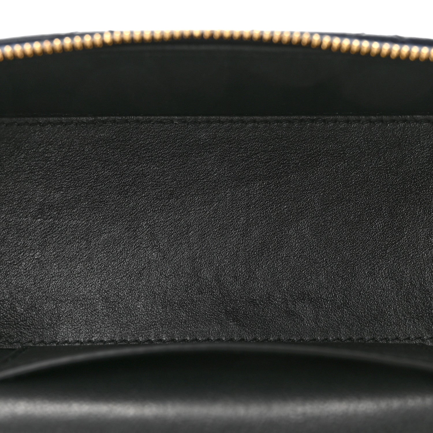 Saint Laurent Lambskin Quilted Mini Gaby Vanity Case Marine 4 of 11