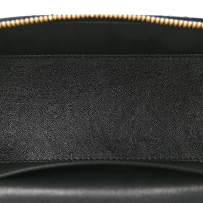 Saint Laurent Lambskin Quilted Mini Gaby Vanity Case Marine 4 of 11