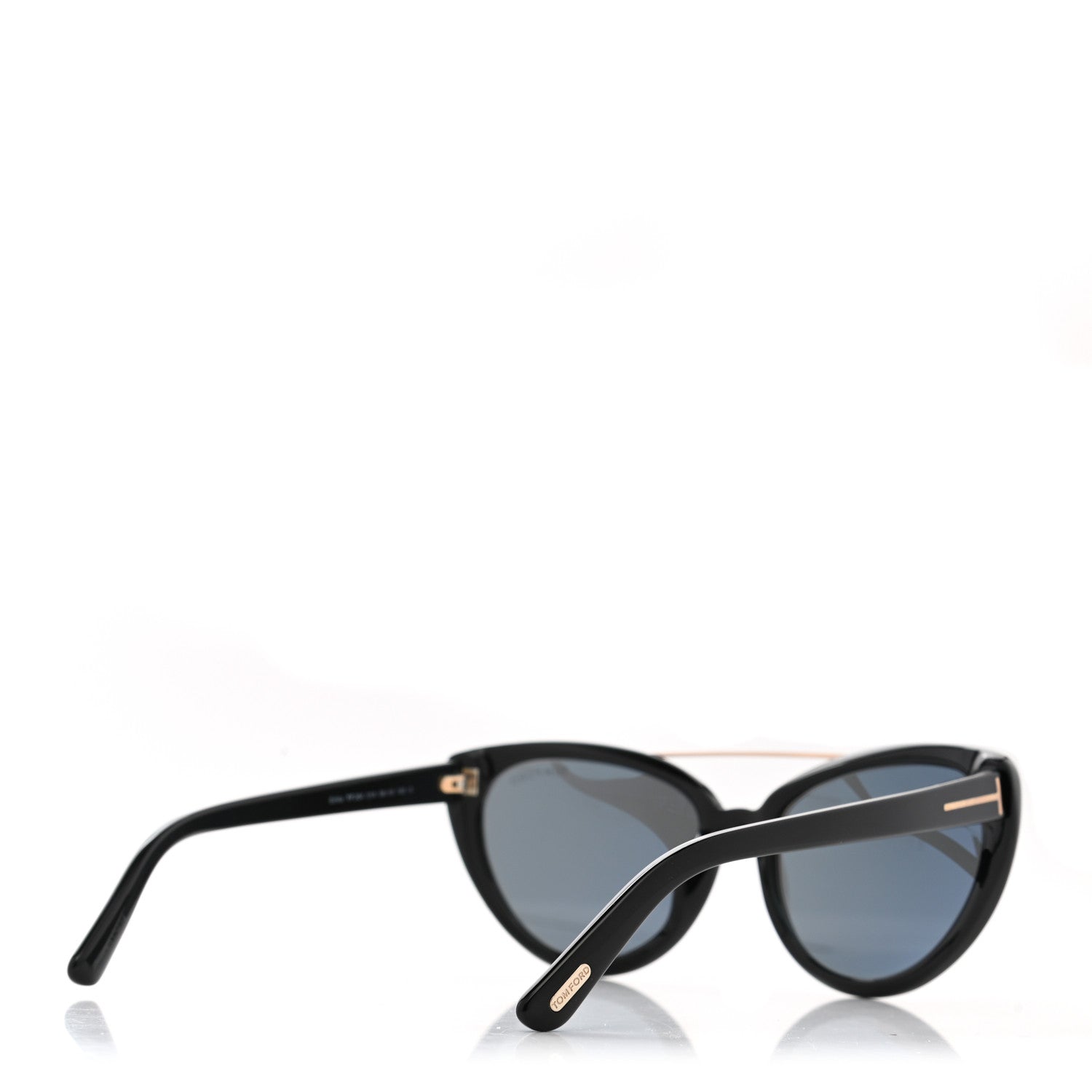 Tom Ford Edita Sunglasses TF384 Black 4 of 8
