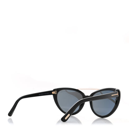 Tom Ford Edita Sunglasses TF384 Black 4 of 8
