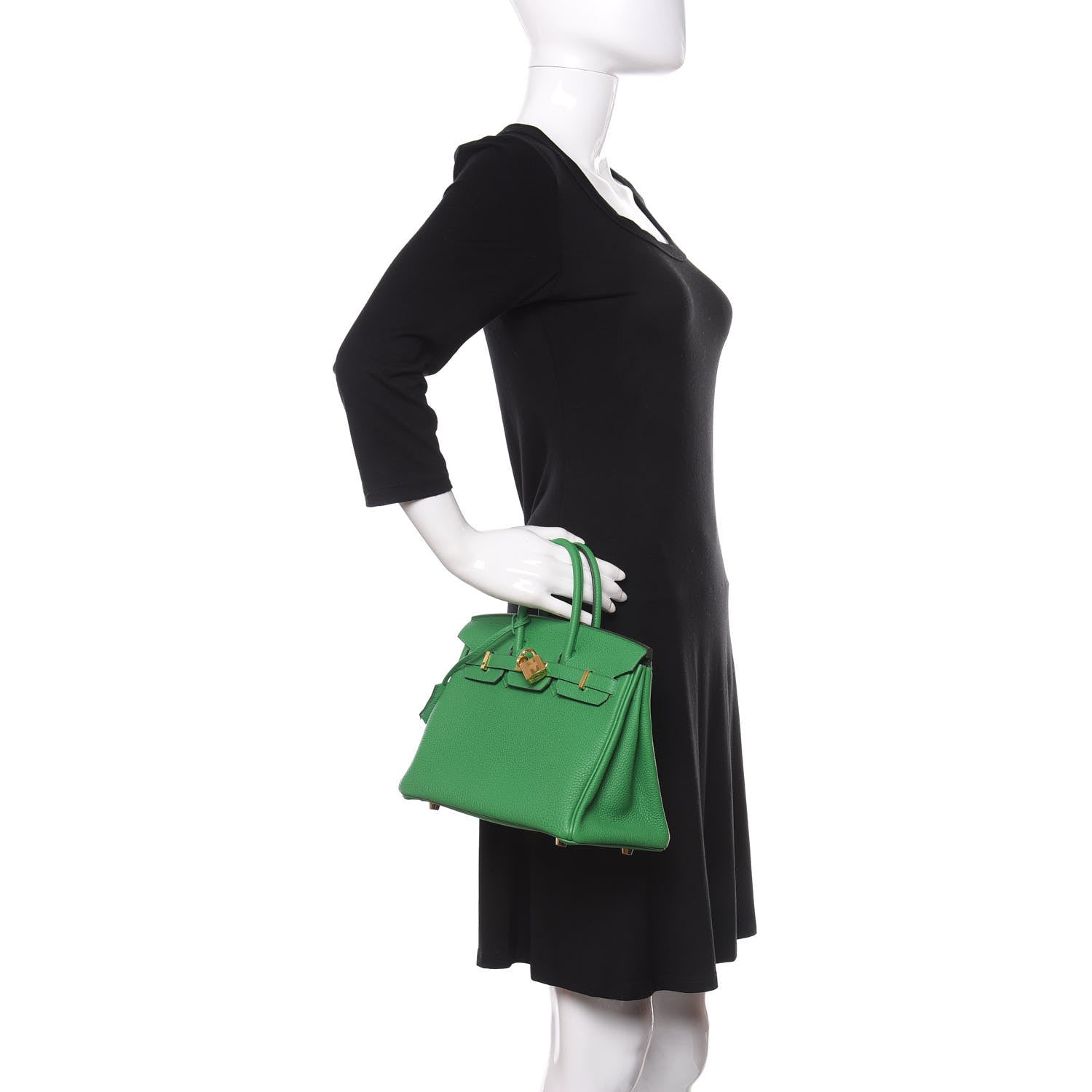 Hermes Togo Birkin 25 Bambou 2 of 10