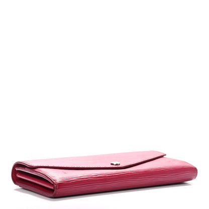 Louis Vuitton Epi Sarah Wallet NM Fuchsia 3 of 9