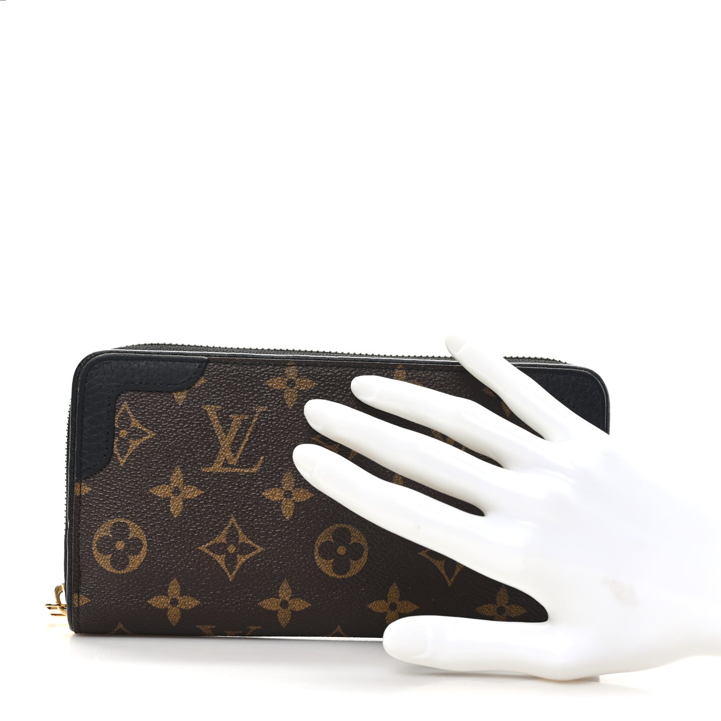 Monogram Zippy Retiro Wallet Black