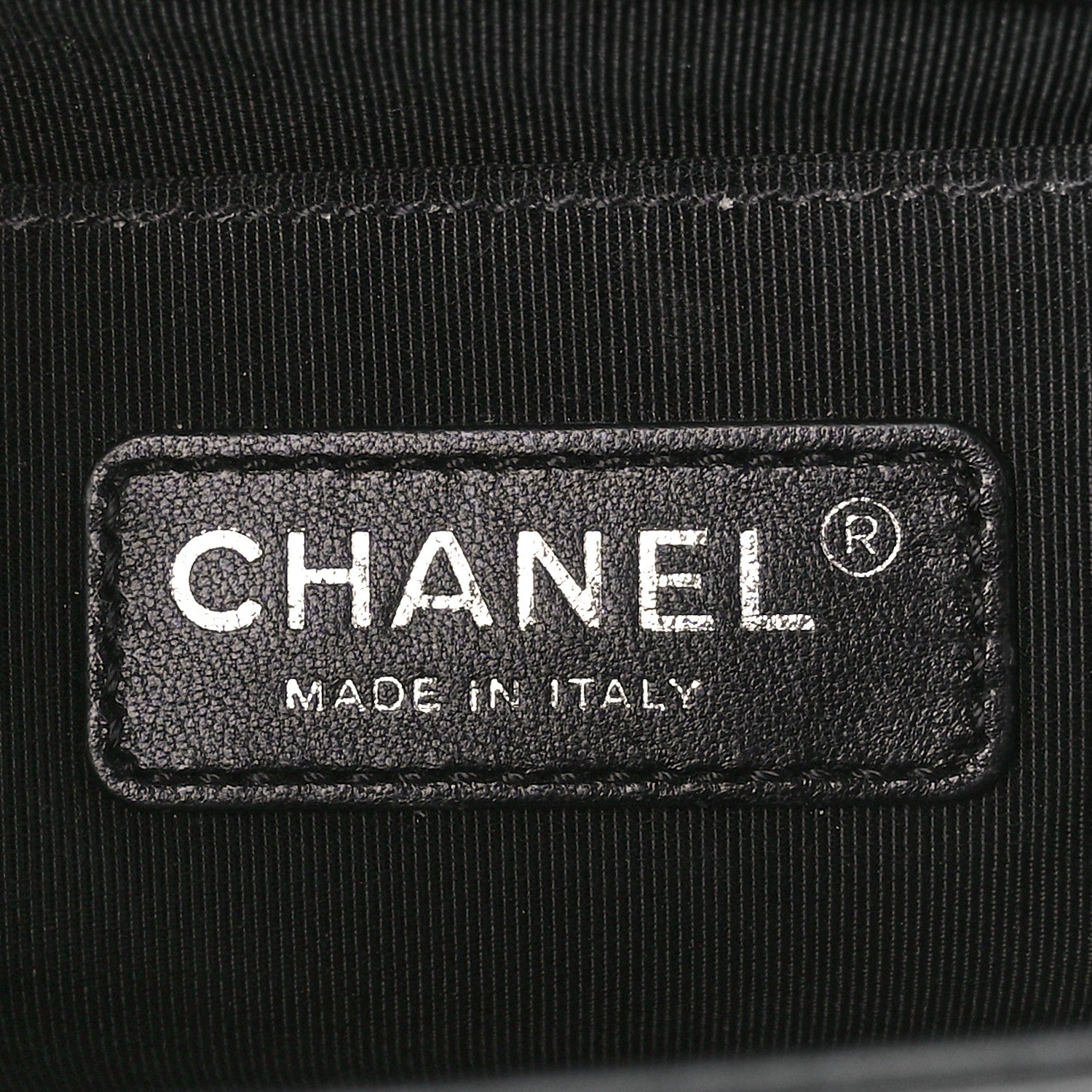 Chanel Patent Calfskin Quilted Medium Plexiglass Boy Flap Black 6 of 10