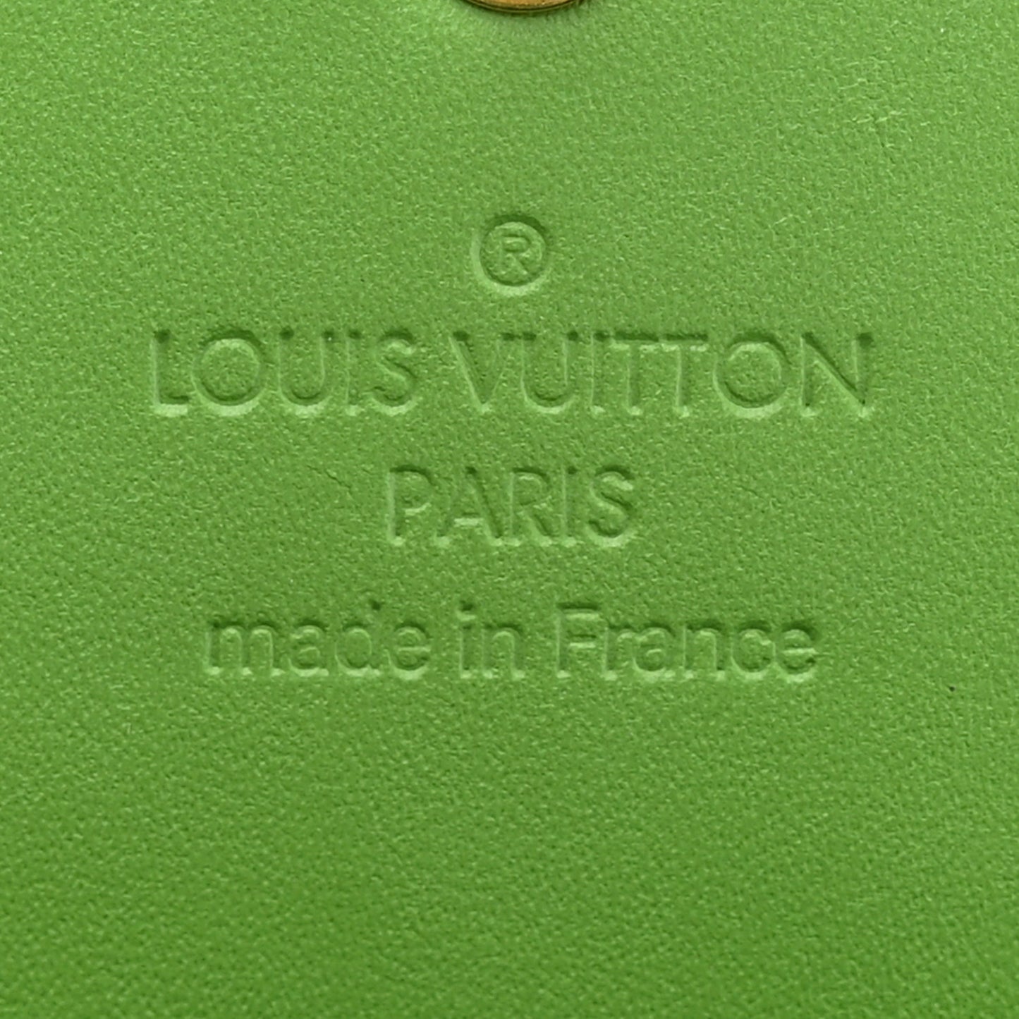 Vernis Sarah Wallet Vert Tonic