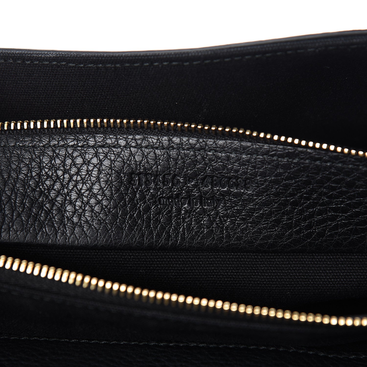 Saint Laurent Calfskin Canvas Medium Muse Two Black 8 of 11