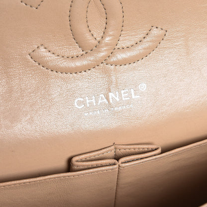 Chanel Caviar Quilted Medium Double Flap Beige Clair 6 of 9