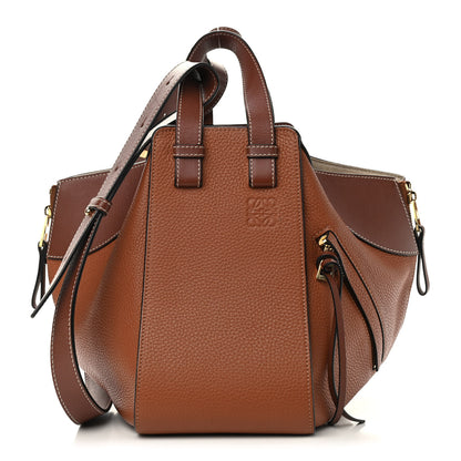 Loewe Grained Calfskin Small Hammock Shoulder Bag Tan 1 of 8