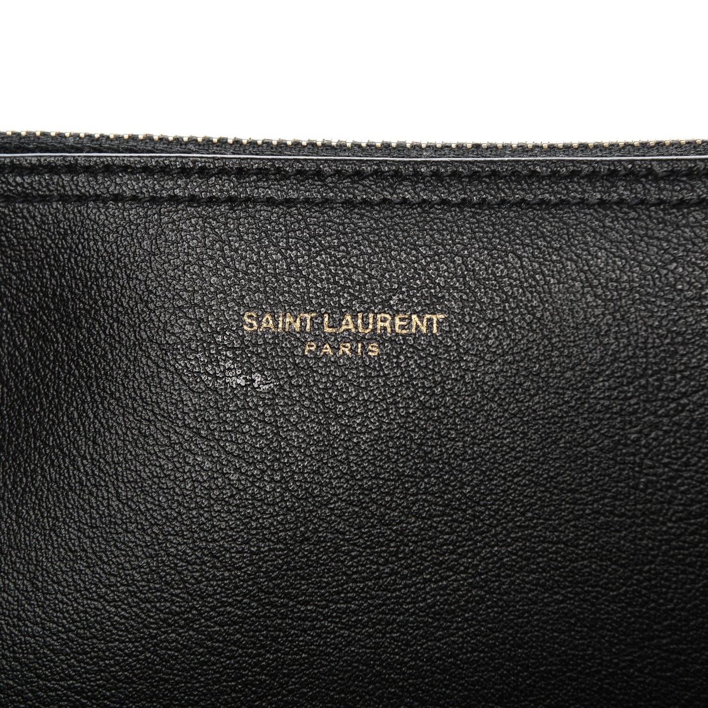 Calfskin Large Shopping Tote Black
