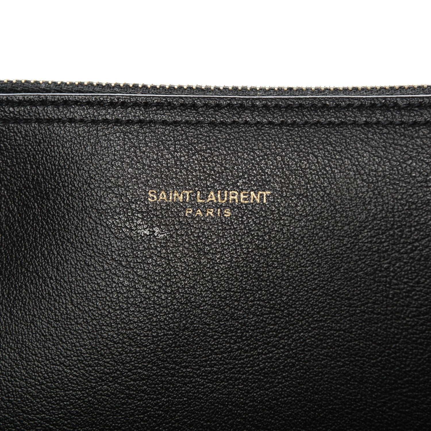 Saint Laurent Calfskin Large Shopping Tote Black 8 of 12