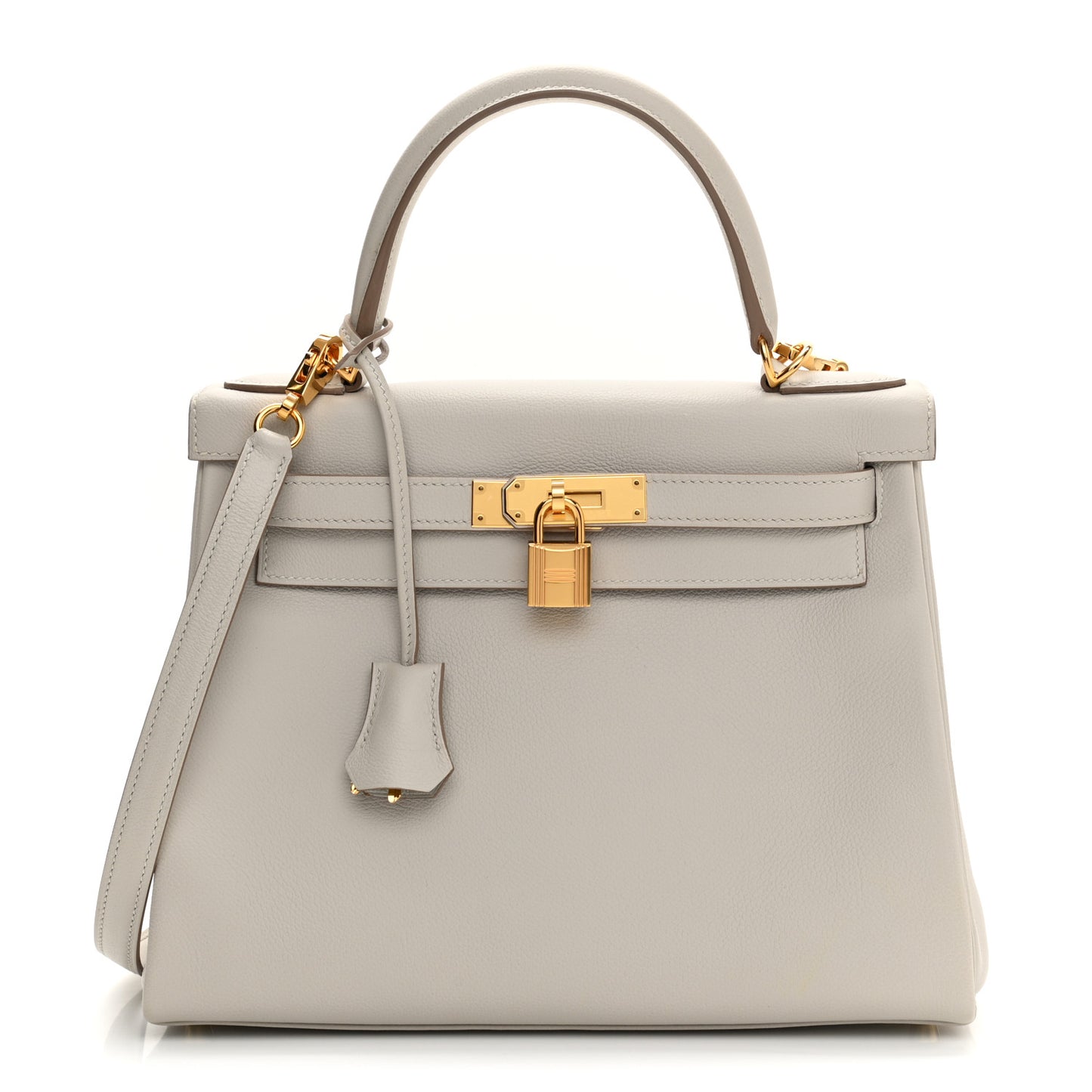 Evercolor Kelly Retourne 28 Gris Perle