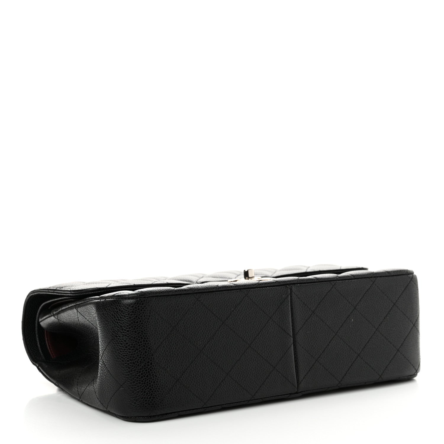 Chanel Caviar Quilted Jumbo Double Flap Black 4 of 13