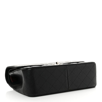 Chanel Caviar Quilted Jumbo Double Flap Black 4 of 13