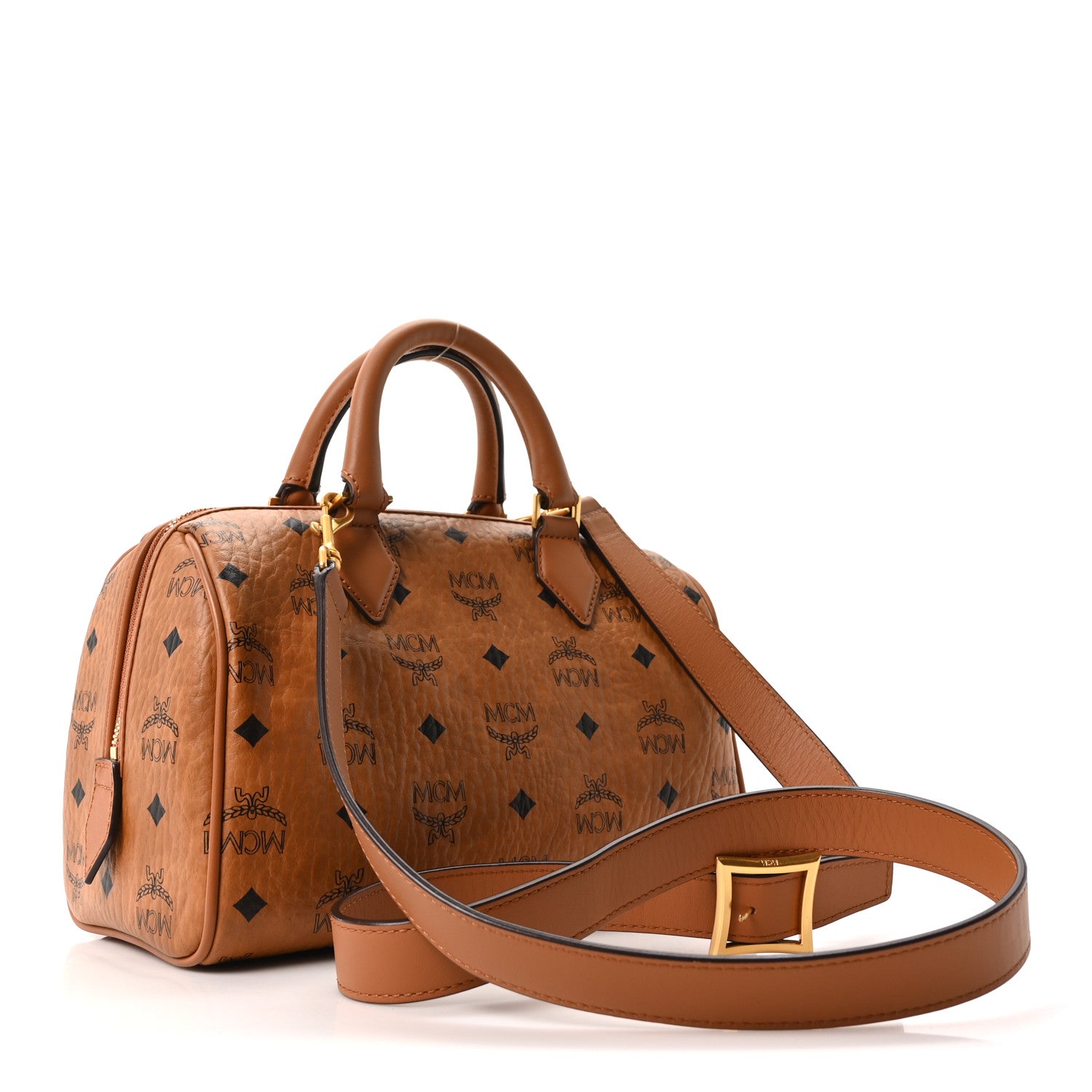 mcm ボディバッグ　cognac smallサイズ✨ Small Aren Crossbody in Visetos Cognac | MCM ®US