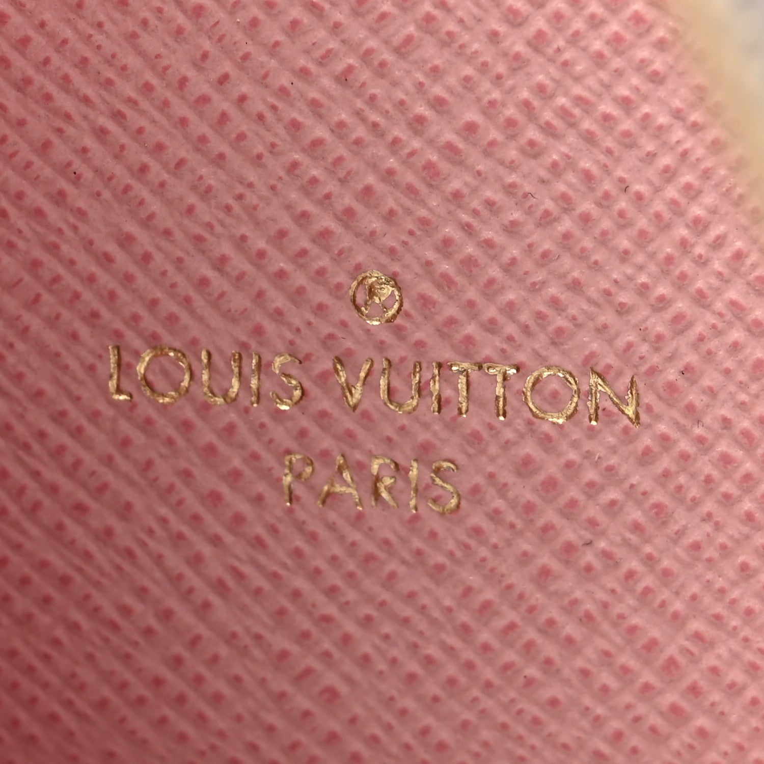 Louis Vuitton Damier Azur Victorine Wallet Rose Ballerine 5 of 6