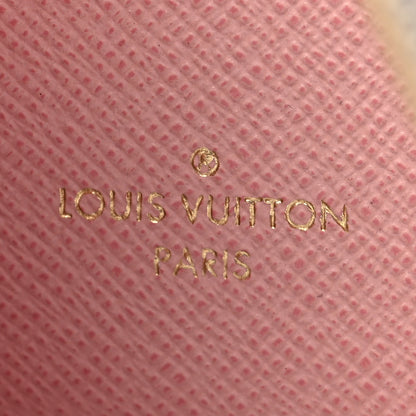 Louis Vuitton Damier Azur Victorine Wallet Rose Ballerine 5 of 6