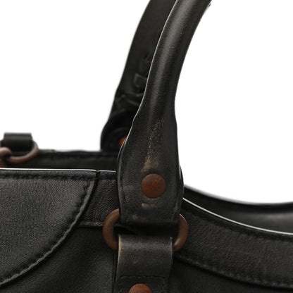 Balenciaga Used Calfskin Rust Hardware Neo Classic City Black 11 of 17
