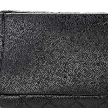 Chanel Caviar Quilted Grand Shopping Tote GST Black 16 of 19