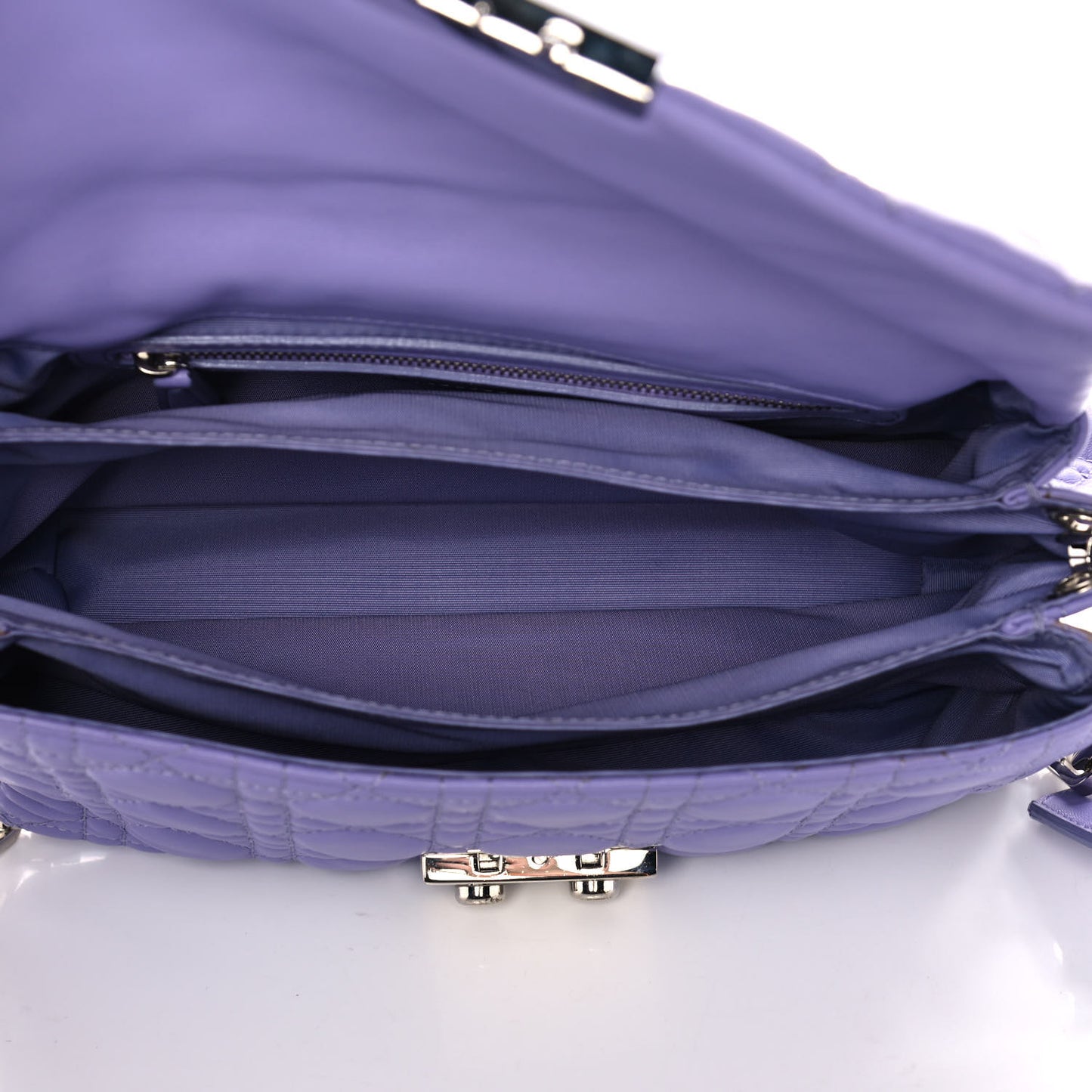 Cannage New Lock Flap Lilac