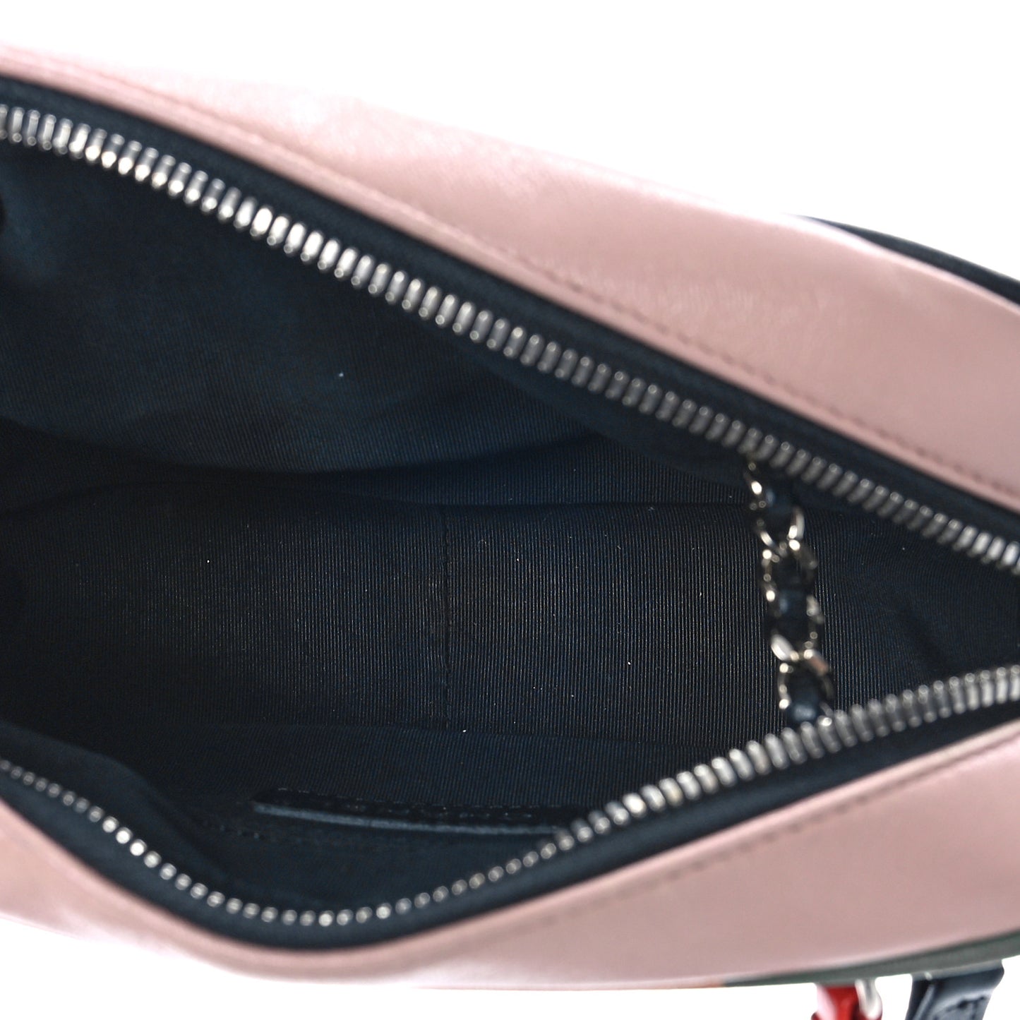 Calfskin Quilted Cuba Camera Bag Black Multicolor