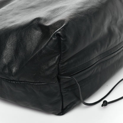 Bottega Veneta Calfskin Hidrology Shoulder Bag Black 9 of 10