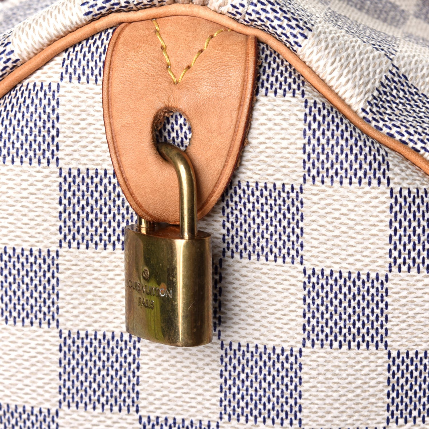 Louis Vuitton Damier Azur Speedy 30 10 of 10