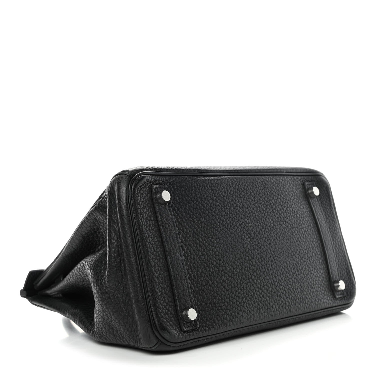 Hermes Taurillon Clemence Birkin 30 Black 3 of 12