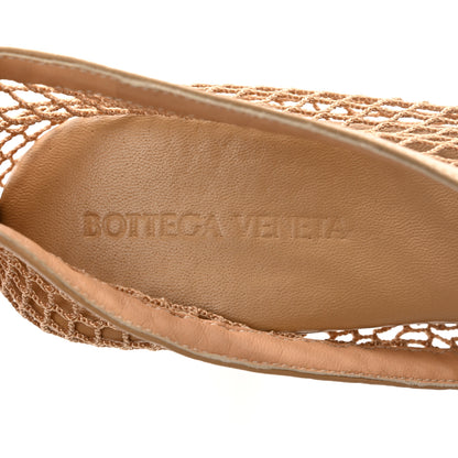 Bottega Veneta Mesh Nappa Chunky Chain Sandals 37 Beige Pony 10 of 10