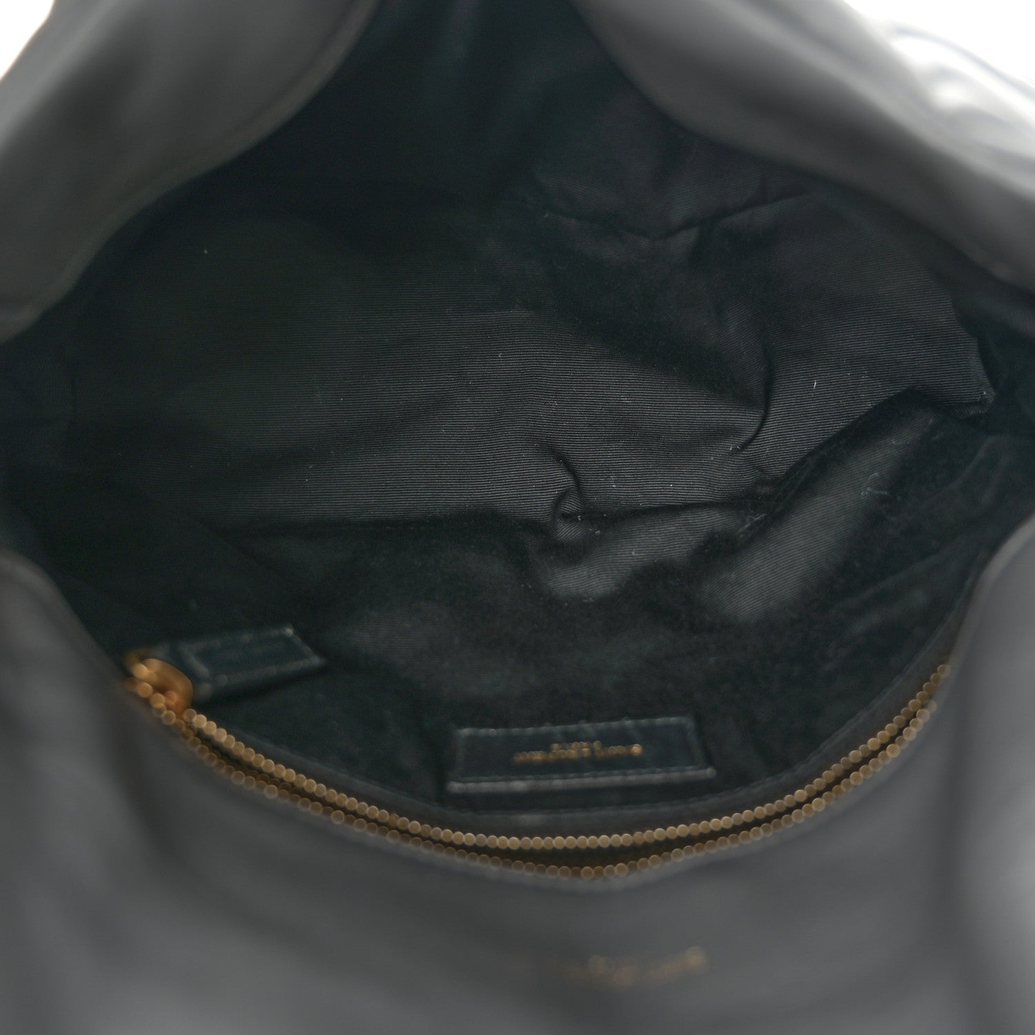 Saint Laurent Lambskin Quilted Small Loulou Puffer Monogram Chain Satchel Storm 5 of 11