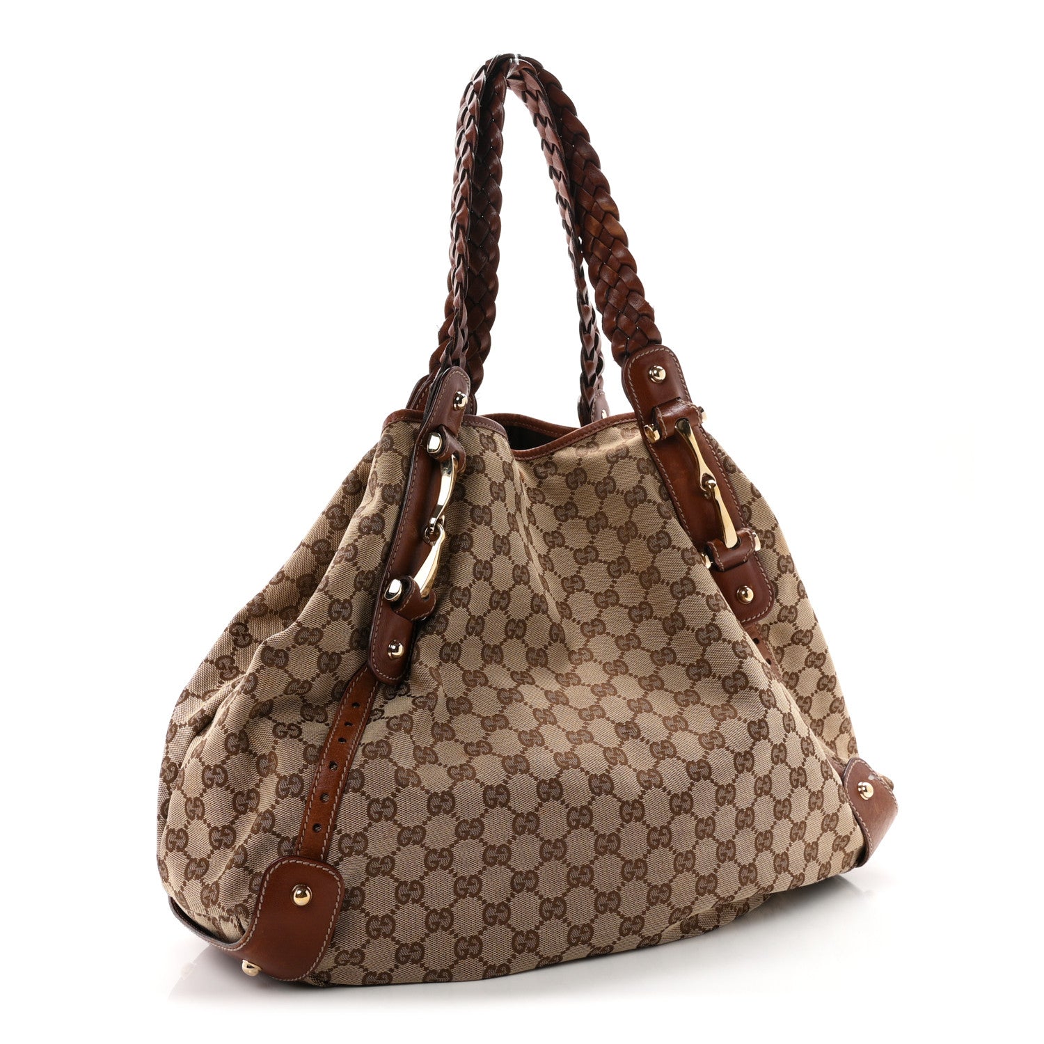 Gucci Monogram Medium Pelham Shoulder Bag Brown 3 of 10
