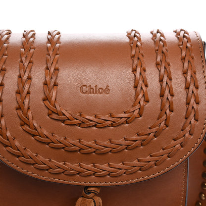Chloe Calfskin Mini Hudson Shoulder Bag Caramel 8 of 13