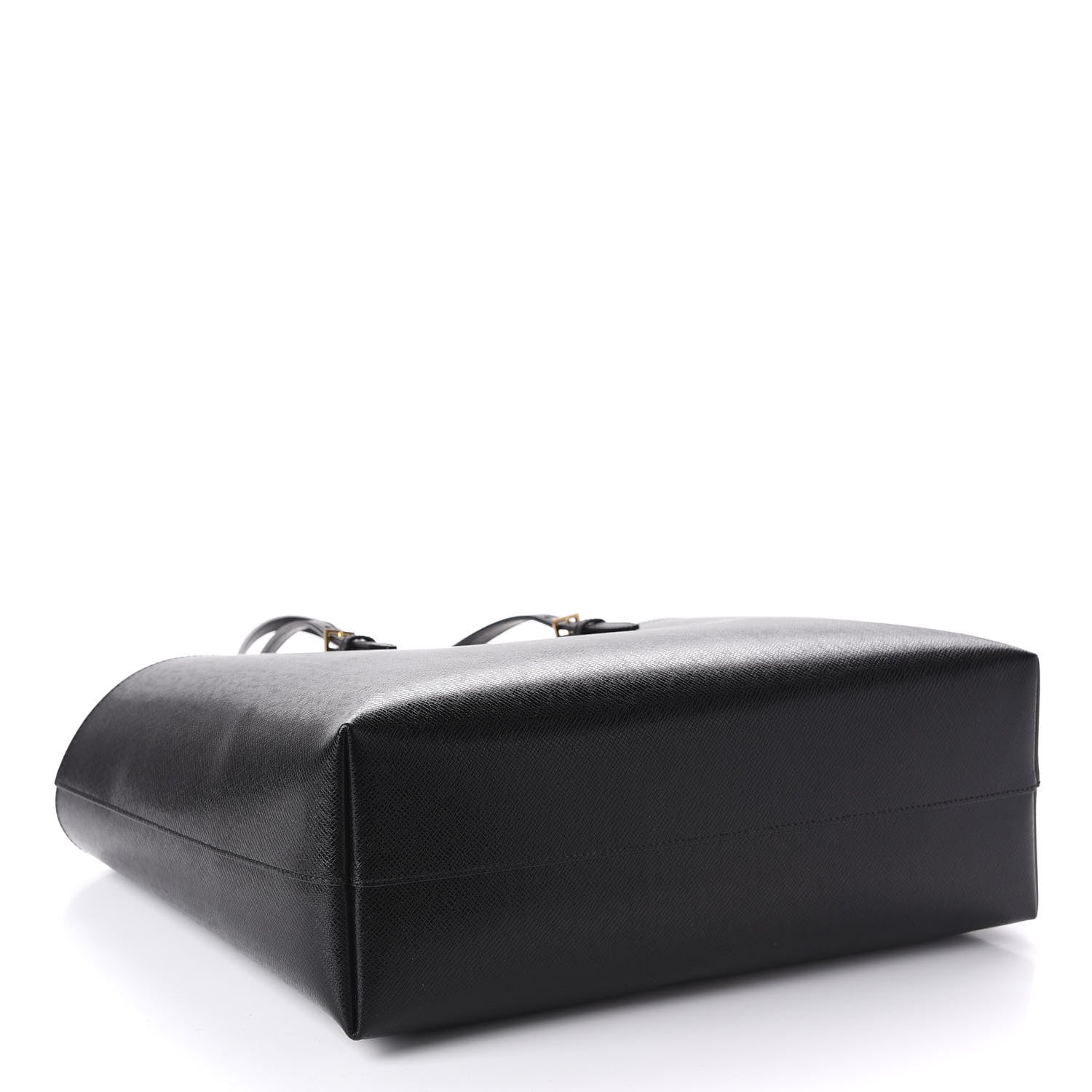 Saint Laurent Calfskin Large Shopping Tote Black 4 of 9