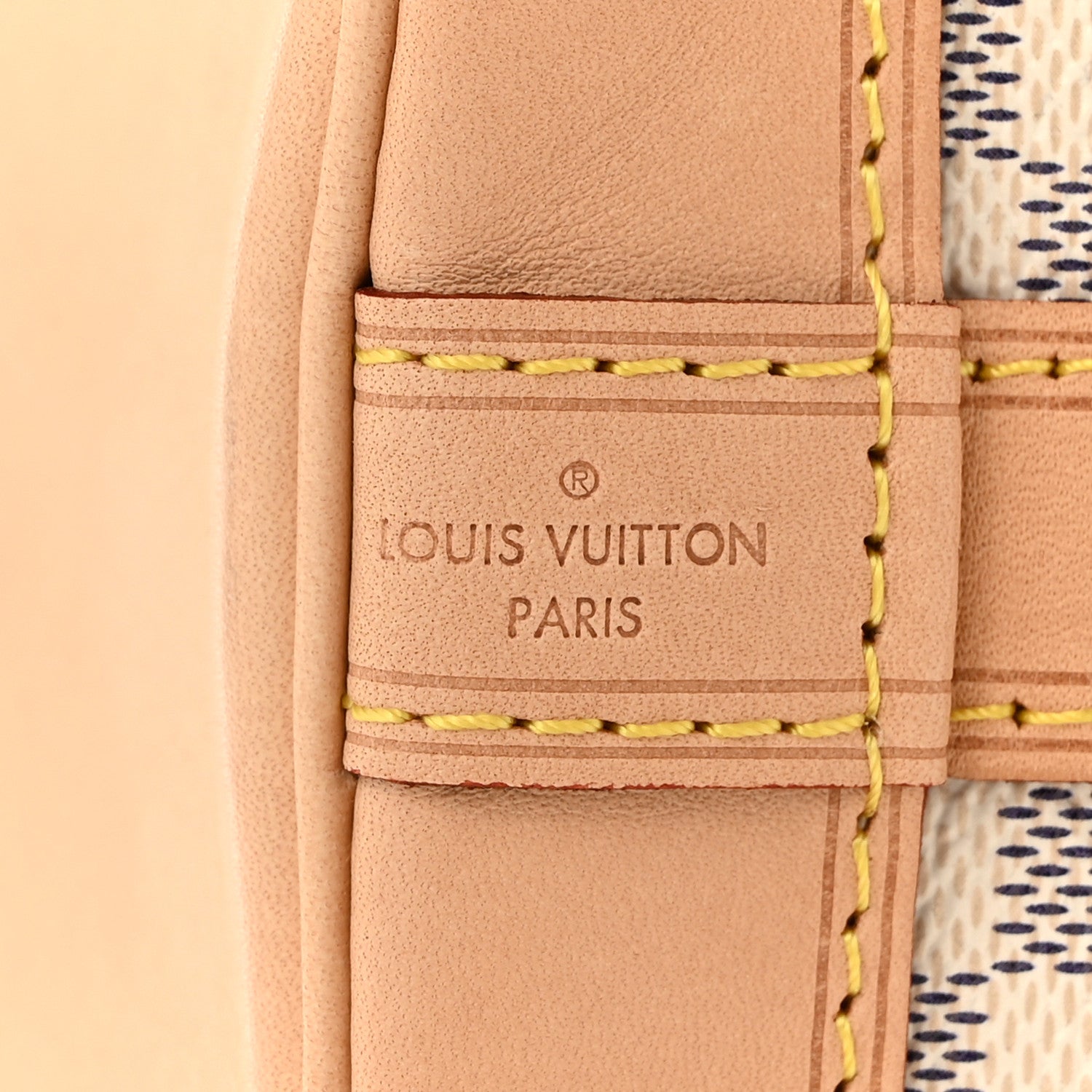 Louis Vuitton Damier Azur Noe BB 6 of 10