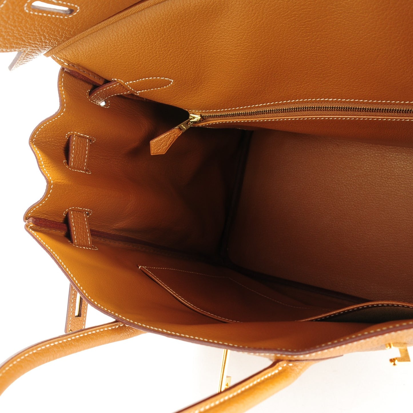 Chevre De Coromandel HAC Birkin 32 Caramel