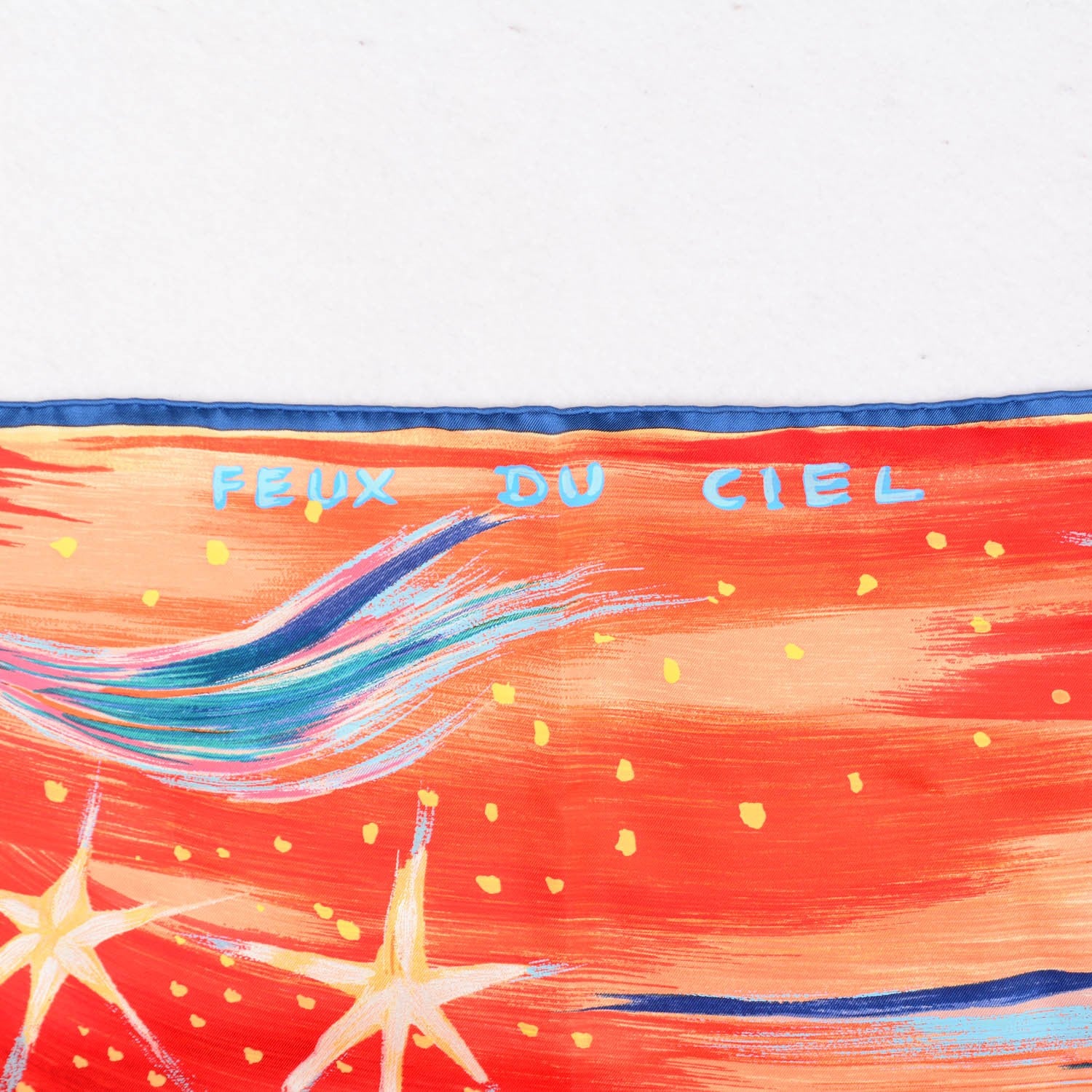 Hermes Silk Feux Du Ciel Scarf 90 5 of 6
