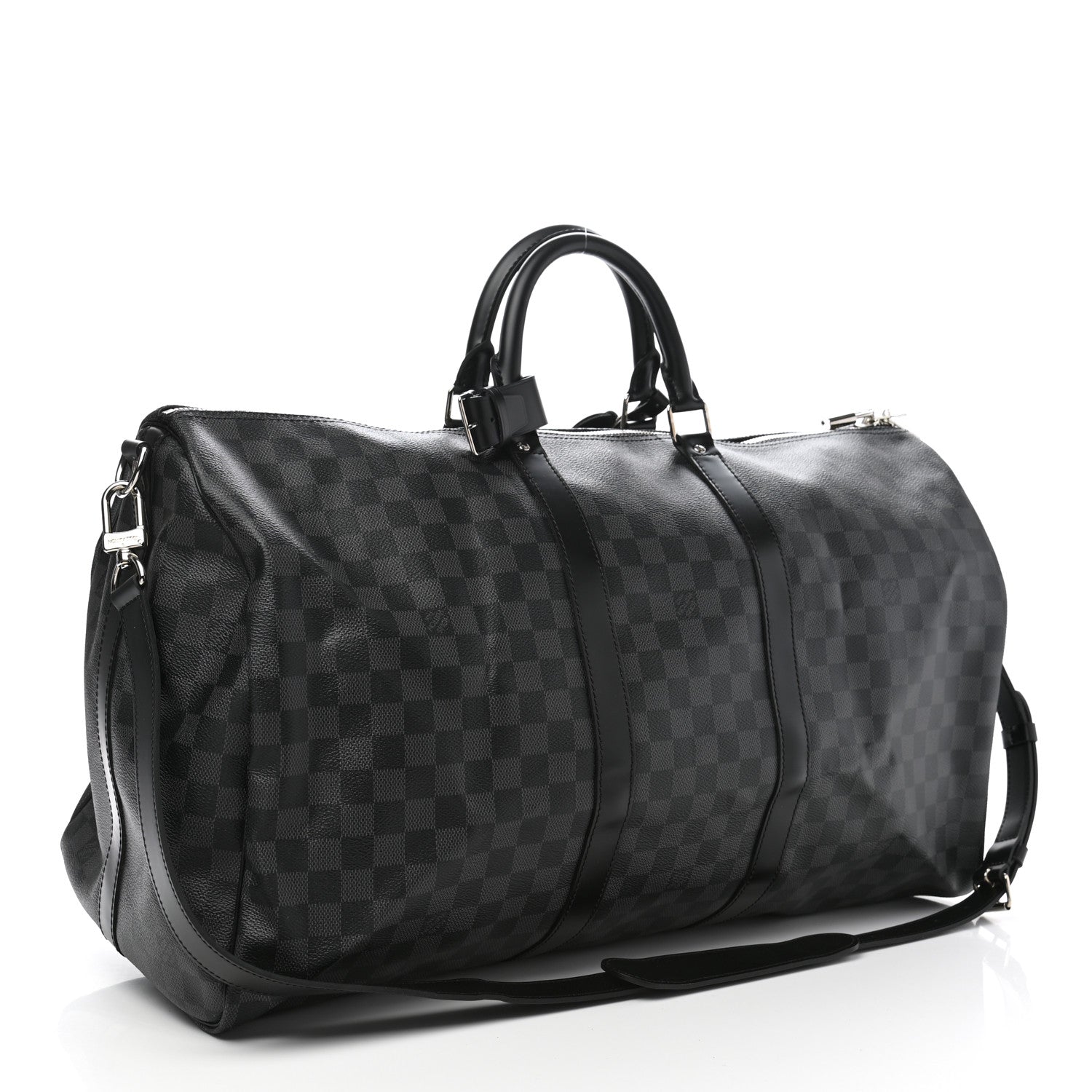 Louis Vuitton Damier Graphite Keepall Bandouliere 55 3 of 12