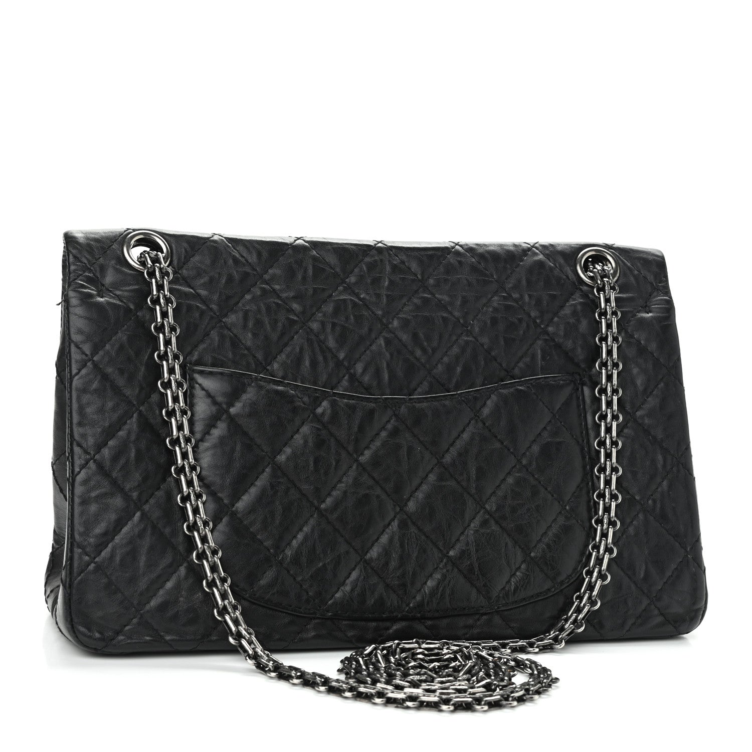 Chanel Aged Calfskin Quilted 2.55 Reissue 226 Flap Black 2 of 13