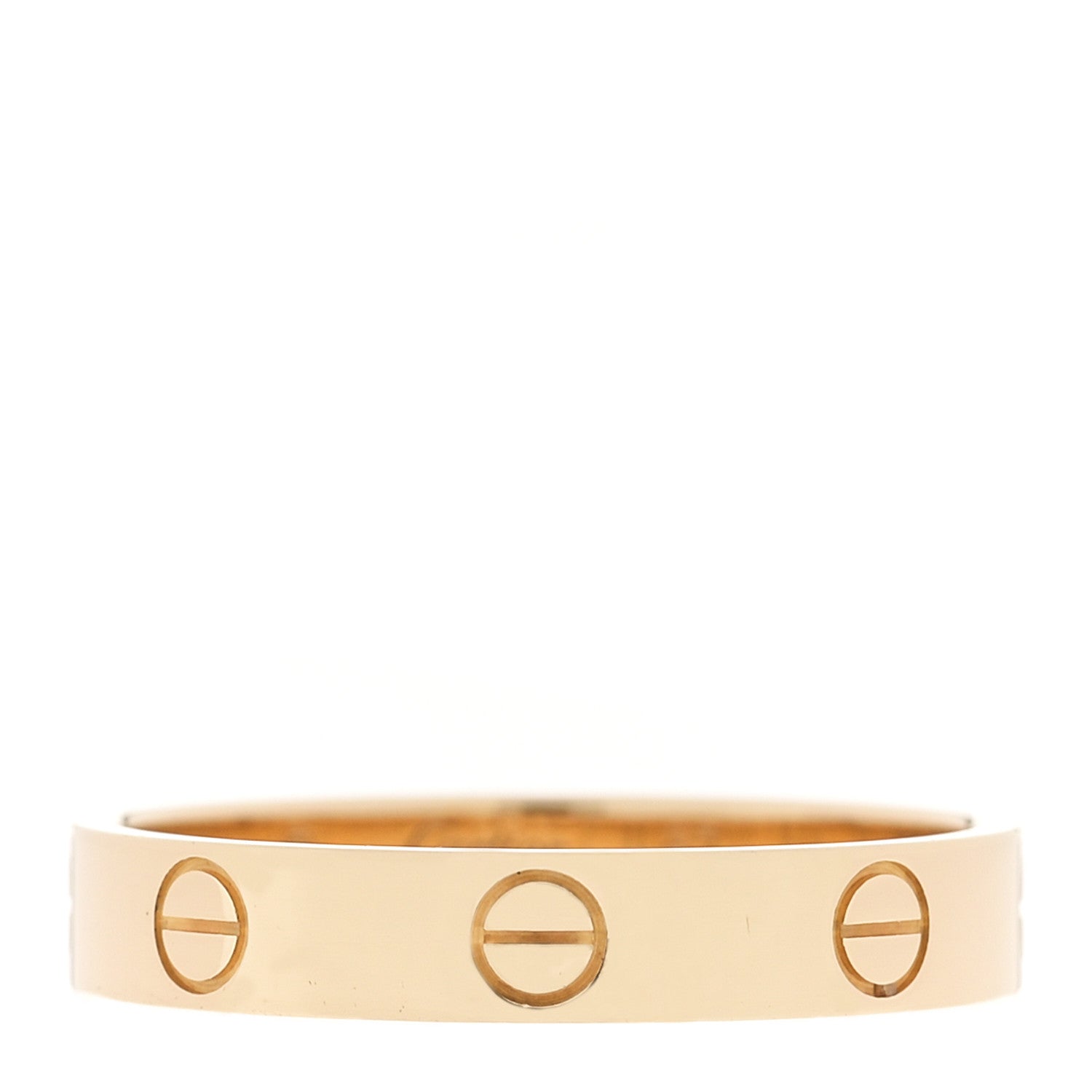 Cartier 18K Yellow Gold 3.5mm LOVE Wedding Band Ring 57 8 1 of 5