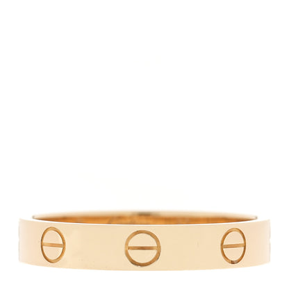 Cartier 18K Yellow Gold 3.5mm LOVE Wedding Band Ring 57 8 1 of 5