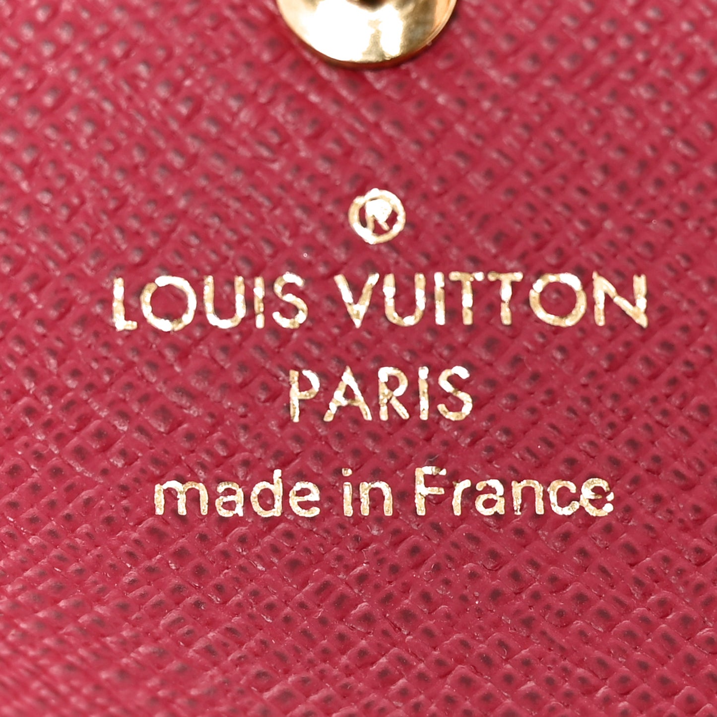 Monogram Sarah Multicartes Fuchsia