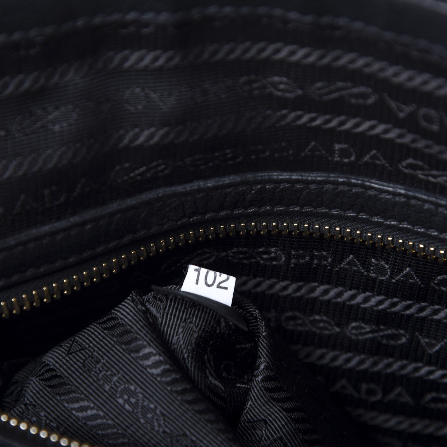 Prada Vitello Daino Shopping Satchel Black 12 of 13