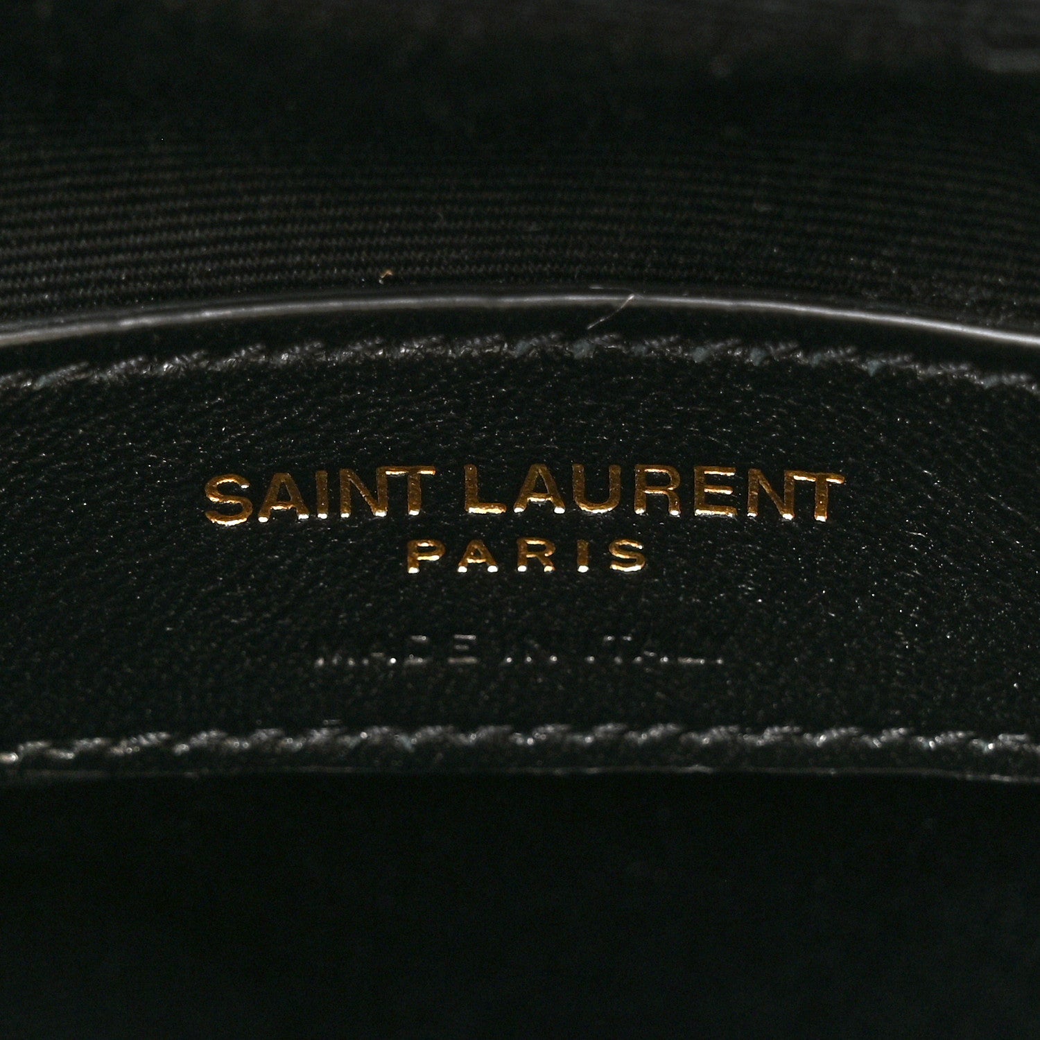 Saint Laurent Lambskin Quilted Le Maillon Bucket Bag Crema Soft 6 of 17