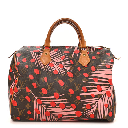 Louis Vuitton Monogram Jungle Dots Speedy 30 Sugar Pink Poppy 1 of 11