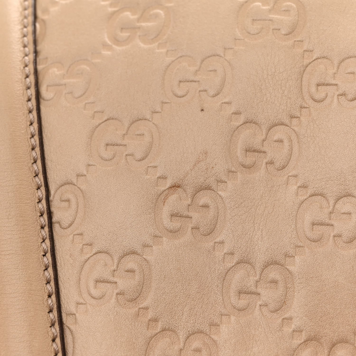 Gucci Guccissima Medium Britt Hobo Beige 18 of 19