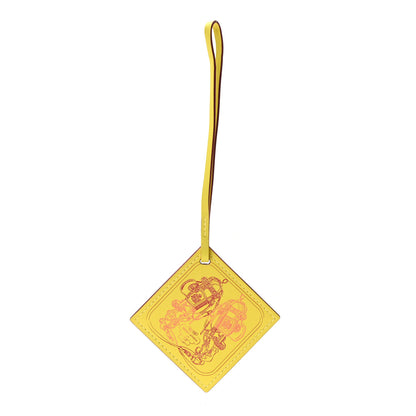 Hermes Swift Carre Nano Bag Charm Lime Rouge Pourpre Rose Azalee 1 of 4